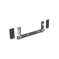 Боковина Inlay AvanTech YOU (під скло), висота 187 мм, NL 350 мм, антрацит, ліва (9257159) Hettich