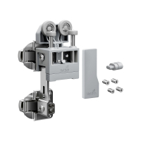 Комплект фурнітури WingLine L v2.0 для лівих дверей, 12 кг, без пружини, без нижнього елемента, сірий (9339481)