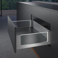 Комплект шухляди AvanTech YOU Illumination, висота 187 мм Inlay, NL 500 мм, без скла, з LED освітленням, Quadro YOU, срібло (21366) Комплект шухляди AvanTech YOU Illumination, висота 187 мм Inlay, NL 500 мм, без скла, з LED освітленням, Quadro YOU, срібло (21366)