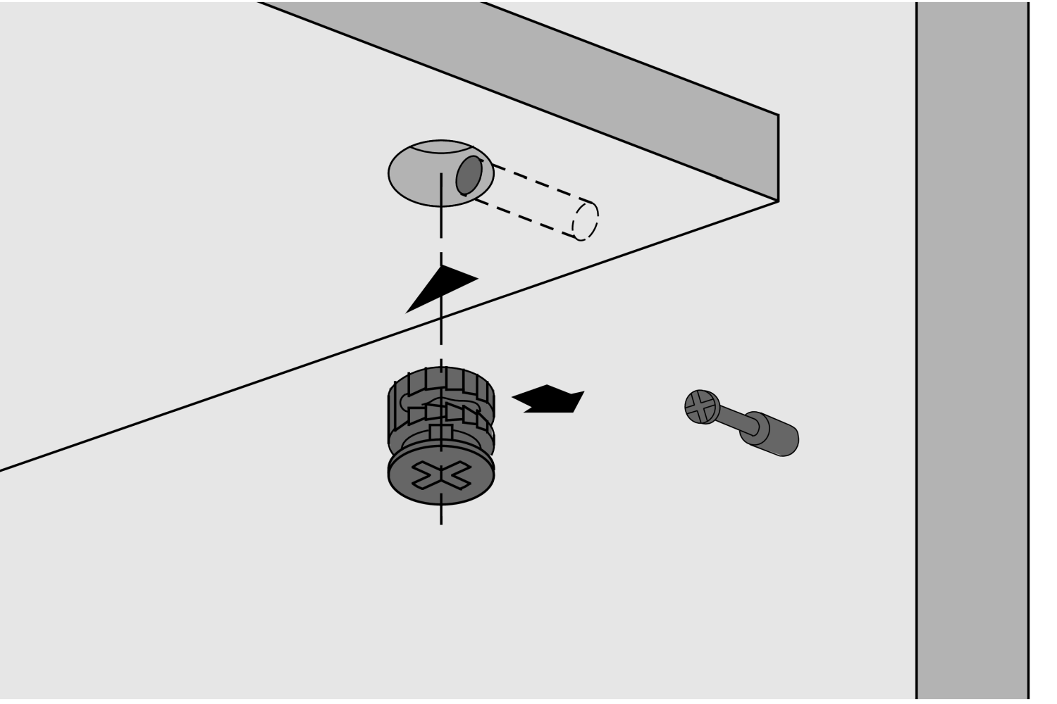 Эксцентриковая стяжка Rastex 15/18, цинк (9056599)