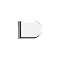 Заглушка петли Intermat 9904 для стекла, Тип В, ​​хром (40495)