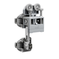 Ролик верхній WingLine L v2.0 лівий, з пружиною, вага стулки до 25 кг, сірий (9338564)