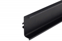 Gola Профіль C д/фасаду без ручки L=5м- чорний факт.