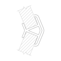 Кут зовнішній для цоколя ПВХ Scilm, 135°, H=100 мм, алюміній браш