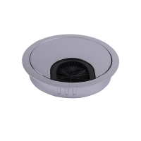 Заглушка під дроти d=60 нікель мат. - Точка Опори