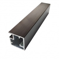 Профіль рамковий Е-1 L=5,5 м, бронза фактура, Elite