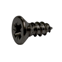 Саморез с потайной головкой 3,5 x 9,5, для узких петель, обсидіан (9340632)