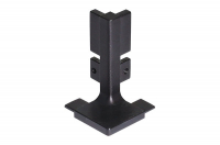 Gola Куточок зовнішній профілю L- чорний фактура