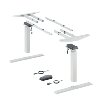 Комплект стола Steelforce Pro 470 SLS, з електрорегулюванням висоти, білий (9309756) Hettich