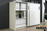 Комплект SysLine S для 2-х дверей, с доводчиками в обе стороны, c нижней направляющей (17663)