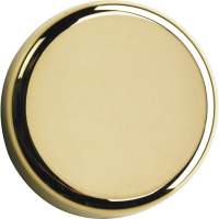 Заглушка петли Intermat 9904 для стекла, Тип А, золото блестящее (40340)