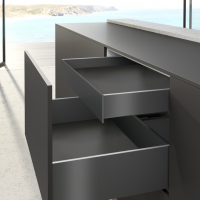 Внутрішня шухляда AvanTech YOU, висота 101 мм, NL 550 мм, секція 600 мм, антрацит, Quadro YOU (17180)