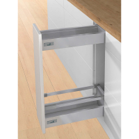 Карго з шухляд Atira, повного висування L=470 мм, з дотягувачем, сріблястий (17547)