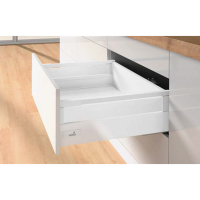 Комплект шухляди Atira H=144мм L=470мм TopSide метал, часткового висування, з дотягувачем, білий (14064)