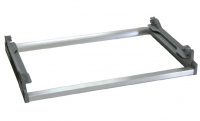 Рама алюмінієва до сушки для посуду 600 мм, колір сірий