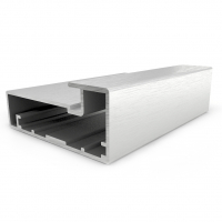 Профіль рамковий Е-4 L=5,5 м, алюміній фактура, Elite