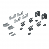 SysLine S Комплект фурнитуры на 2 двери, без доводчика (9136103)