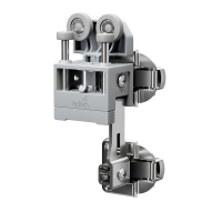 Ролик верхній WingLine L v2.0 правий, без пружини, вага стулки до 25 кг, сірий (9338941)