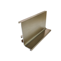 Gola Профіль L д/фасаду без ручки L=5м- латунь фактура