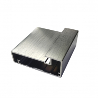 Профіль рамковий Е-4 L=5,5 м, графіт фактура, Elite