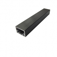 Профіль рамковий Е-7М L=5,5 м, підсилюючий, чорний фактура, Elite