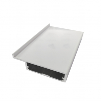 Профіль рамковий Е-25 L=5,0 м, для дзеркал настіних, білий, Elite