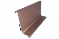 Gola Профіль L  д/фасаду без ручки L=4100 мм, мідь, Scilm