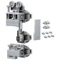 Комплект фурнітури WingLine L v2.0 для правих дверей, 25 кг, без пружини, з нижнім елементом, сірий (9339348)