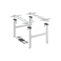Комплект стола Steelforce Pro 670 SLS Bench, з електрорегулюванням висоти, білий (9311400) Hettich