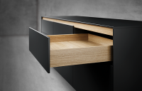 Направляющие Quadro 25 2D ч/в с демпфером Silent System, L-450 мм, с фиксаторами (21709) Hettich