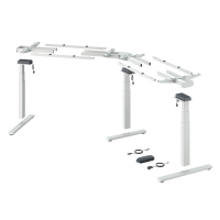 Комплект стола Steelforce Pro 673 SLS, з електрорегулюванням висоти, кут 135°, білий (9311395) Hettich