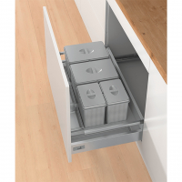 Система збору сміття Bin.it Flex, у секцію 900 мм, 35 л. (12+12+5,5+5.5) (9132350)