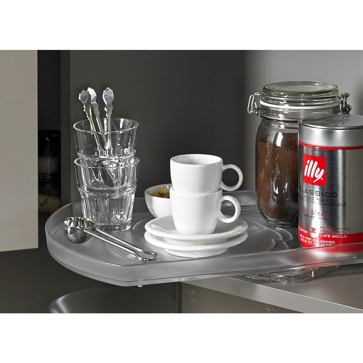 Полка ComfortSpin для холодильників та інших меблів