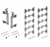 Набір фурнітури WingLine 230 для 2 складних дверей, лівий та правий (79015)