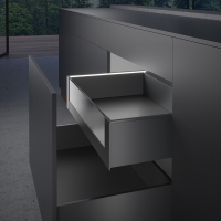 Внутрішня шухляда AvanTech YOU Illumination, висота 187 мм, NL 500 мм, без скла, з LED освітленням, антрацит, Quadro YOU (21358) Внутрішня шухляда AvanTech YOU Illumination, висота 187 мм, NL 500 мм, без скла, з LED освітленням, антрацит, Quadro YOU (21358)