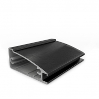 Профіль рамковий Е-3 L=5,0 м, чорний фактура, Elite