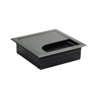 Заглушка під дроти 80/80 чорний - Точка Опори