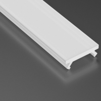 Профіль д/стрічки LED розсіювач, білий