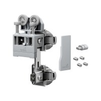 Комплект фурнітури WingLine L v2.0 для правих дверей, 12 кг, без пружини, без нижнього елемента, сірий (9339392)