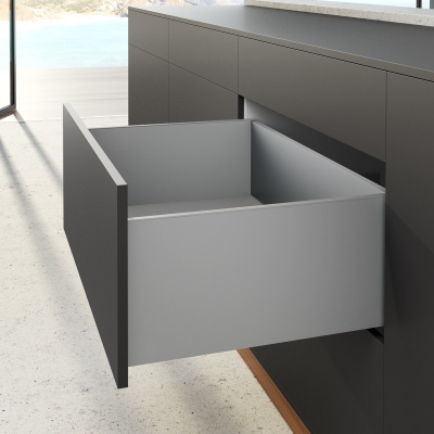 Комплект ящика AvanTech YOU, высота 251 мм, NL 350 мм, Quadro YOU Silent System, серебро (15202) Hettich