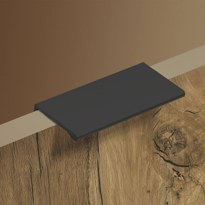 Ручка Ticinum 70мм, L90мм, черный матовый (9306229) Hettich