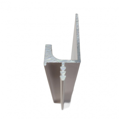 Врізний профіль-ручка PR-8, 18 мм, L=5 м, білий, Elite