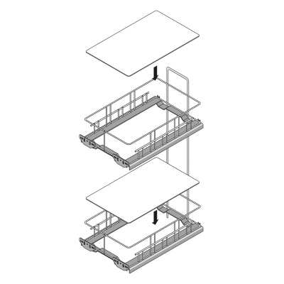 Карго вкладыш пластм. на 300 IQ plus (9065862)
