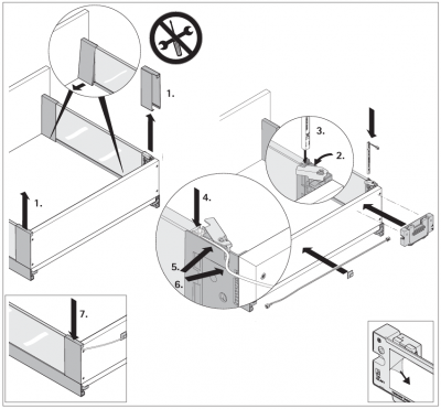 Комплект LED-підсвічування AvanTech YOU Inlay (9305747) Hettich