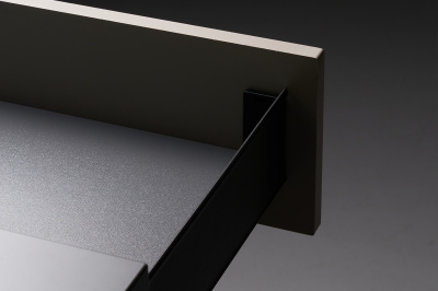 Комплект боковин RIGO, размеры 120×390 мм, цвет антрацит