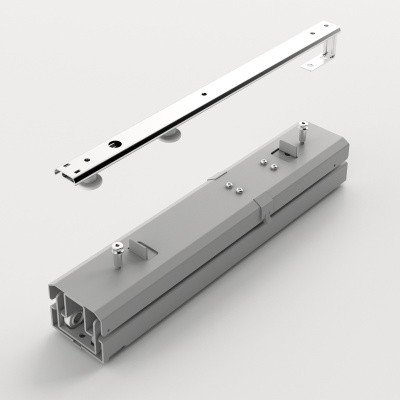Механизм выдвижения Olona с системой Silent System, серебряный (9380988) Hettich