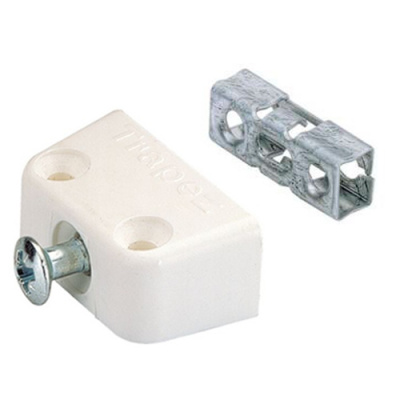 Трапецеподібна стяжка TZ 4 TD біла, комплект (13104)