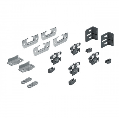 Комплект фурнітури SysLine S без дотягувача Silent System (9136103)