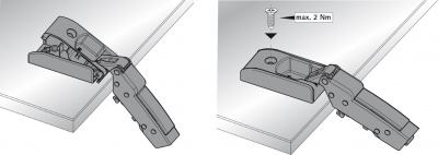 Sensys для стекла петля 8645I (9135141)