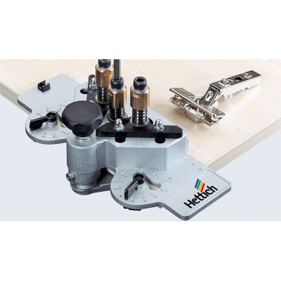 DrillJig Hinge сверлильный кондуктор для петель, сверло 35/2х2,5 (46413)